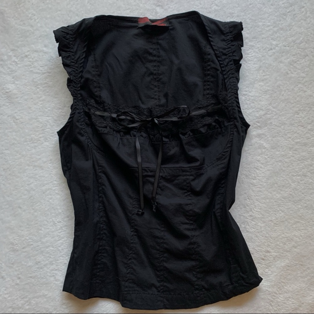 black milkmaid top🖤